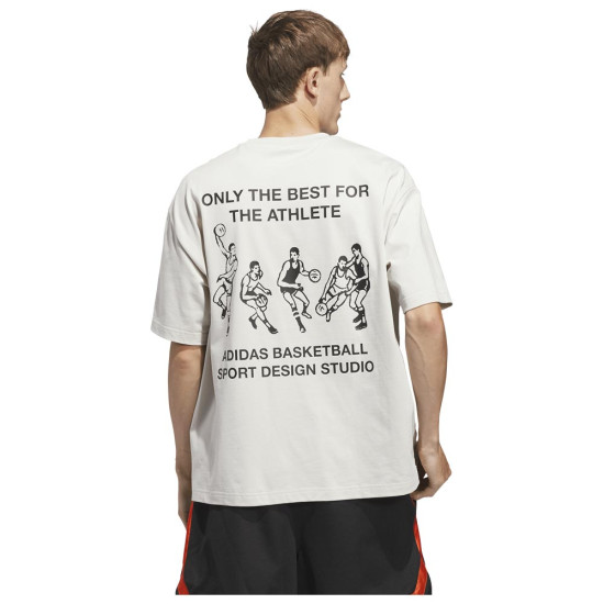 Adidas Ανδρική κοντομάνικη μπλούζα Sport Design Graphic Tee